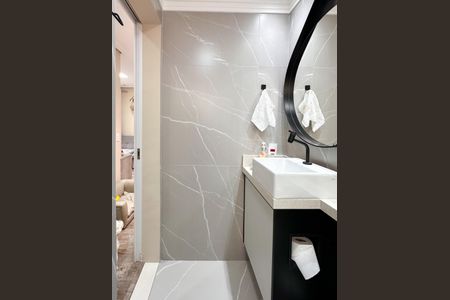 Apartamento à venda com 55m², 2 quartos e 1 vagaBanheiro Social