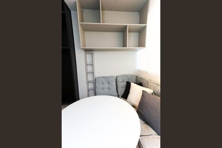 Varanda da Sala de kitnet/studio à venda com 1 quarto, 34m² em Parque Fernanda, São Paulo