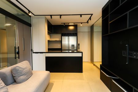 sala  de kitnet/studio à venda com 1 quarto, 34m² em Parque Fernanda, São Paulo