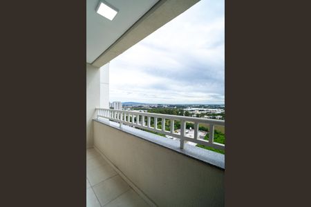 Varanda da Sala de apartamento para alugar com 2 quartos, 56m² em Alto da Boa Vista, Sorocaba