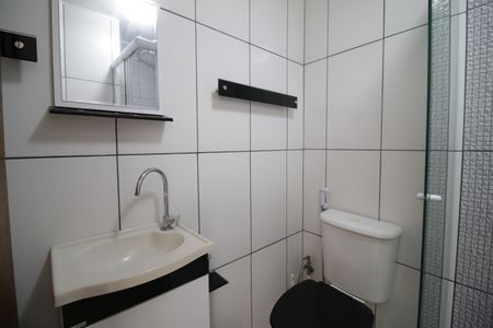 Casa de condomínio para alugar com 92m², 3 quartos e 1 vagaBanheiro Social 1