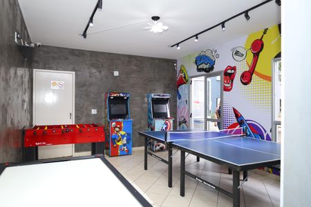 Apartamento para alugar com 48m², 2 quartos e 1 vagaÁrea comum - Salão de jogos