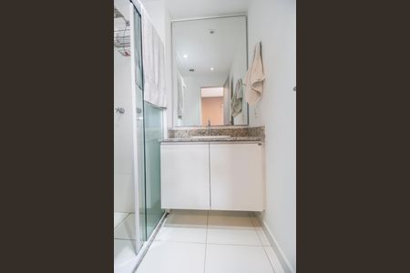 Apartamento para alugar com 36m², 1 quarto e 1 vaga Apartamento para alugar com 36m², 1 quarto e 1 vagaBanheiro da Suíte