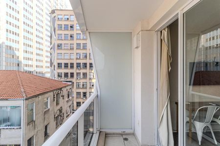 Studio para alugar com 22m², 1 quarto e sem vaga Studio para alugar com 22m², 1 quarto e sem vagaVaranda