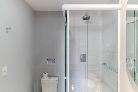Studio para alugar com 22m², 1 quarto e sem vaga Studio para alugar com 22m², 1 quarto e sem vagaBanheiro