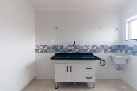 Cozinha de apartamento para alugar com 2 quartos, 35m² em Jardim Vila Formosa, São Paulo