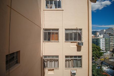 Sala Vista de apartamento à venda com 1 quarto, 47m² em Maracanã, Rio de Janeiro