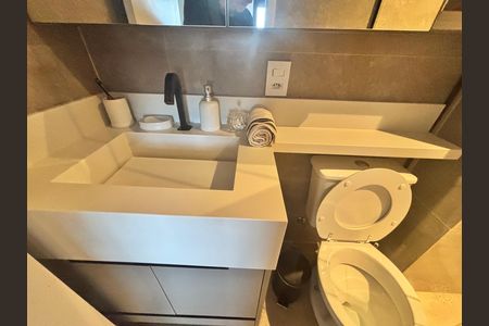 Apartamento à venda com 55m², 2 quartos e 1 vaga Apartamento à venda com 55m², 2 quartos e 1 vagaBanheiro 1