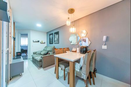 Sala de apartamento para alugar com 2 quartos, 46m² em Campestre, Santo André