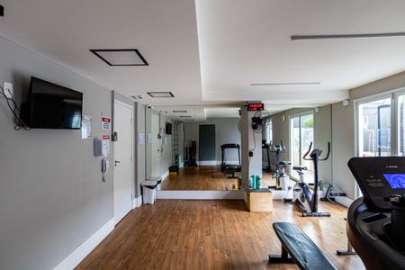 Apartamento à venda com 34m², 1 quarto e sem vaga Apartamento à venda com 34m², 1 quarto e sem vagaÁrea comum - Academia