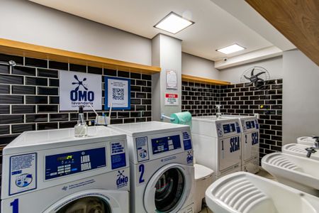 Apartamento à venda com 34m², 1 quarto e sem vaga Apartamento à venda com 34m², 1 quarto e sem vagaÁrea comum - Lavanderia