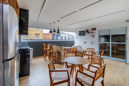 Apartamento à venda com 34m², 1 quarto e sem vaga Apartamento à venda com 34m², 1 quarto e sem vagaÁrea comum - Churrasqueira