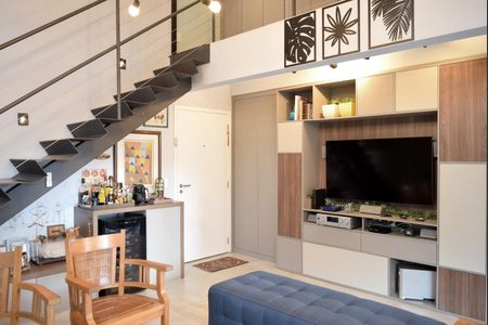 Apartamento à venda com 136m², 2 quartos e 2 vagasSala de estar