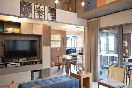Apartamento à venda com 136m², 2 quartos e 2 vagasSala de estar