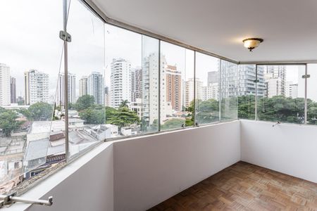 Varanda de apartamento à venda com 4 quartos, 145m² em Indianópolis, São Paulo