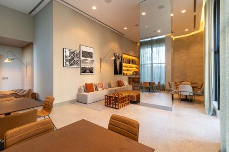 Studio para alugar com 33m², 1 quarto e sem vagaÁrea comum - Salão de festas