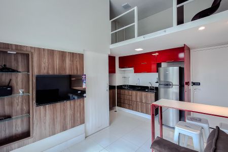 Studio para alugar com 35m², 1 quarto e 1 vaga Studio para alugar com 35m², 1 quarto e 1 vagaSala