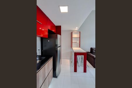 Studio para alugar com 35m², 1 quarto e 1 vaga Studio para alugar com 35m², 1 quarto e 1 vagaCozinha