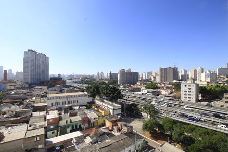 Vista da cozinha de kitnet/studio para alugar com 1 quarto, 24m² em Sé, São Paulo