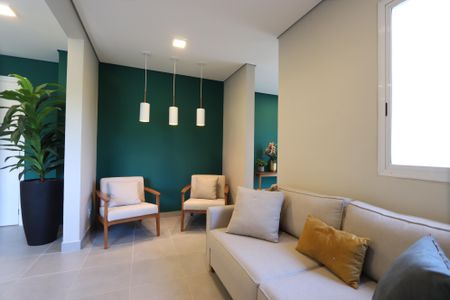 Apartamento para alugar com 34m², 2 quartos e sem vagaÁrea comum - Salão de festas