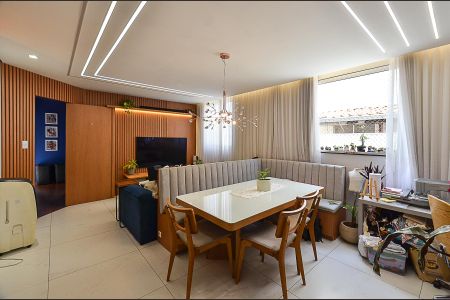 Sala Ambientes de apartamento à venda com 3 quartos, 151m² em Palmares, Belo Horizonte