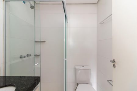 Apartamento para alugar com 36m², 1 quarto e sem vagaBanheiro da Suíte