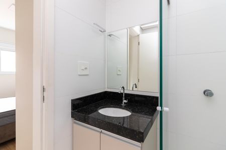 Apartamento para alugar com 36m², 1 quarto e sem vagaBanheiro da Suíte
