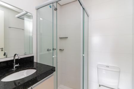 Apartamento para alugar com 36m², 1 quarto e sem vagaBanheiro da Suíte