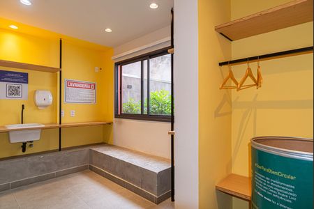 Studio para alugar com 24m², 1 quarto e sem vagaÁrea comum - Lavanderia