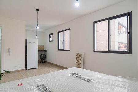 Studio para alugar com 24m², 1 quarto e sem vagaQuarto