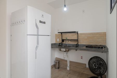 Studio para alugar com 24m², 1 quarto e sem vagaCozinha