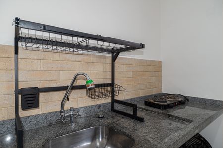 Studio para alugar com 24m², 1 quarto e sem vagaCozinha