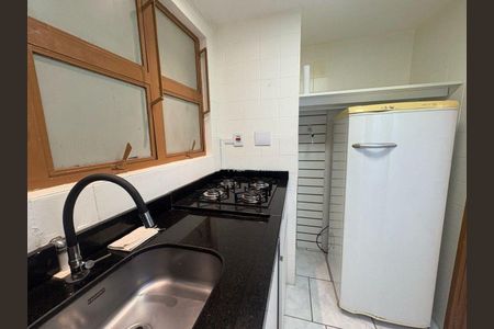 Cozinha de apartamento para alugar com 1 quarto, 32m² em Centro Histórico, Porto Alegre