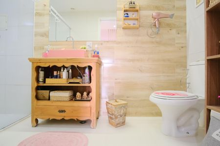 Banheiro de kitnet/studio à venda com 1 quarto, 31m² em Vila Esperança, São Paulo