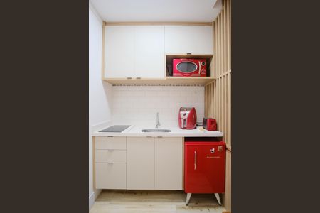 Studio à venda com 31m², 1 quarto e sem vagaCozinha