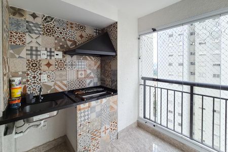 Varanda da Sala de apartamento à venda com 3 quartos, 64m² em Jardim Independencia, São Bernardo do Campo