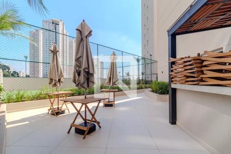 Apartamento à venda com 77m², 1 quarto e 2 vagasChurrasqueira