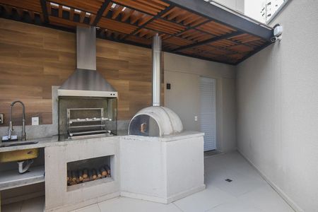 Apartamento à venda com 77m², 1 quarto e 2 vagasChurrasqueira