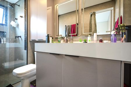 Apartamento à venda com 77m², 1 quarto e 2 vagasBanheiro Suíte 
