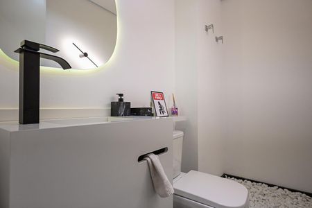 Apartamento à venda com 77m², 1 quarto e 2 vagasLavabo