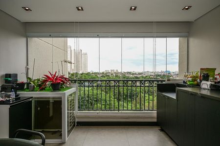 Varanda de apartamento à venda com 1 quarto, 77m² em Vila Suzana, São Paulo