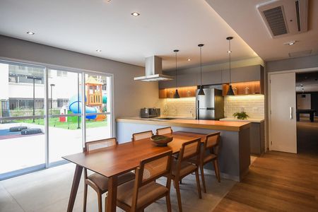Apartamento à venda com 77m², 1 quarto e 2 vagasEspaço Gourmet