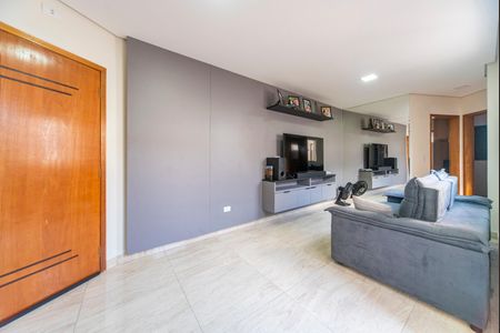 Sala de apartamento à venda com 2 quartos, 59m² em Vila Humaita, Santo André