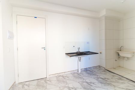 Apartamento para alugar com 40m², 2 quartos e sem vaga Apartamento para alugar com 40m², 2 quartos e sem vagaCozinha e Área de Serviço