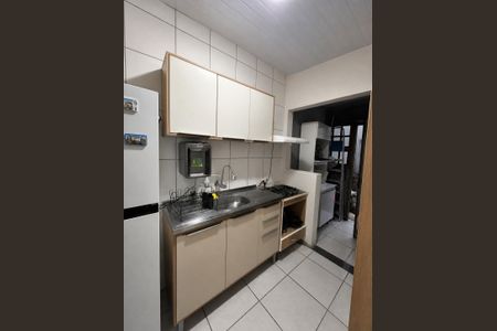 Cozinha de casa à venda com 2 quartos, 45m² em Olaria, Canoas