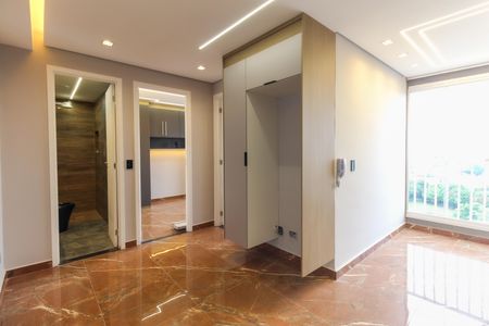 Sala - Cozinha de apartamento para alugar com 2 quartos, 32m² em Vila Curuçá Velha, São Paulo