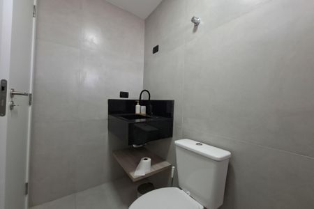 Apartamento para alugar com 122m², 2 quartos e 1 vagaBanheiro da suite 