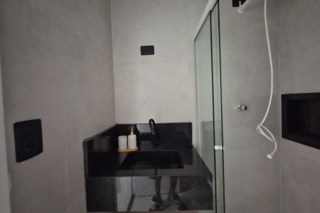 Apartamento para alugar com 54m², 1 quarto e 1 vagaBanheiro da suite 