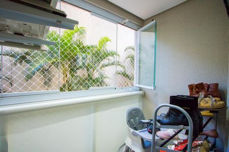 Apartamento à venda com 125m², 3 quartos e 3 vagasVaranda do quarto 1