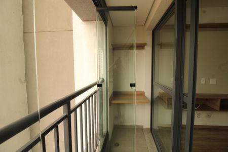 Varanda da Sala de apartamento para alugar com 1 quarto, 35m² em Ipiranga, São Paulo